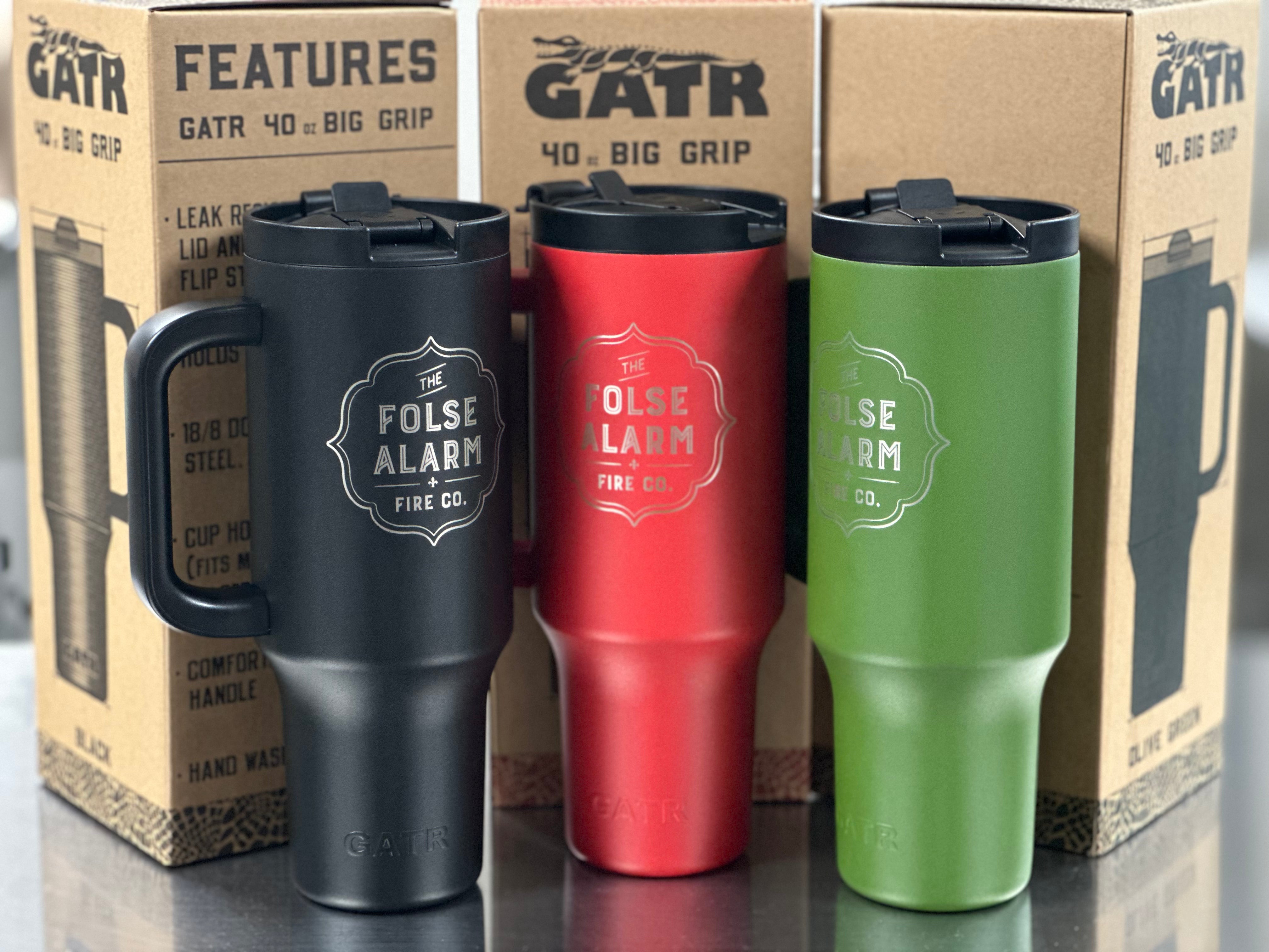Folse Alarm GATR Big Grip Camp Cups – Folse Alarm Fire Co. Folse Alarm GATR Big Grip Camp Cups – Folse Alarm Fire Co.