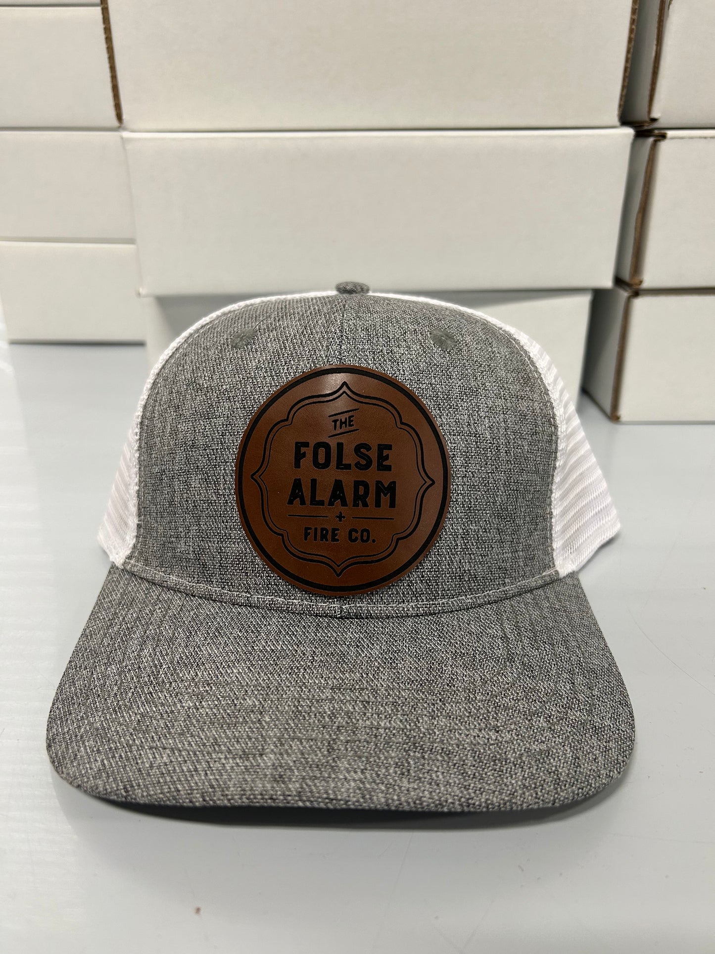 Folse Alarm Leather Patch Hat