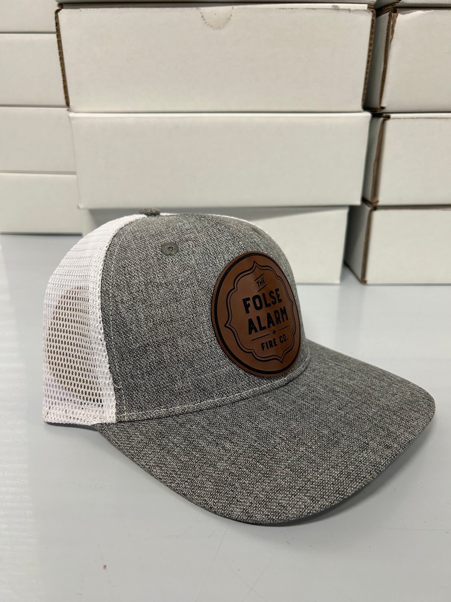 Folse Alarm Leather Patch Hat