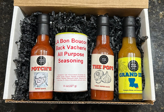 PREORDER: 3 Sauce Gift Set plus Dry Seasoning