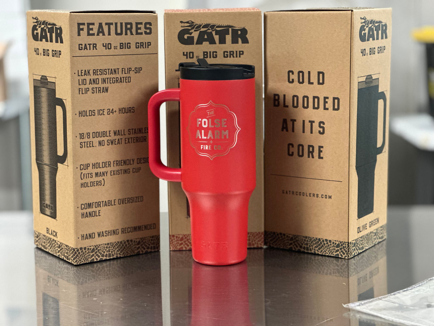 Folse Alarm GATR Big Grip Camp Cups