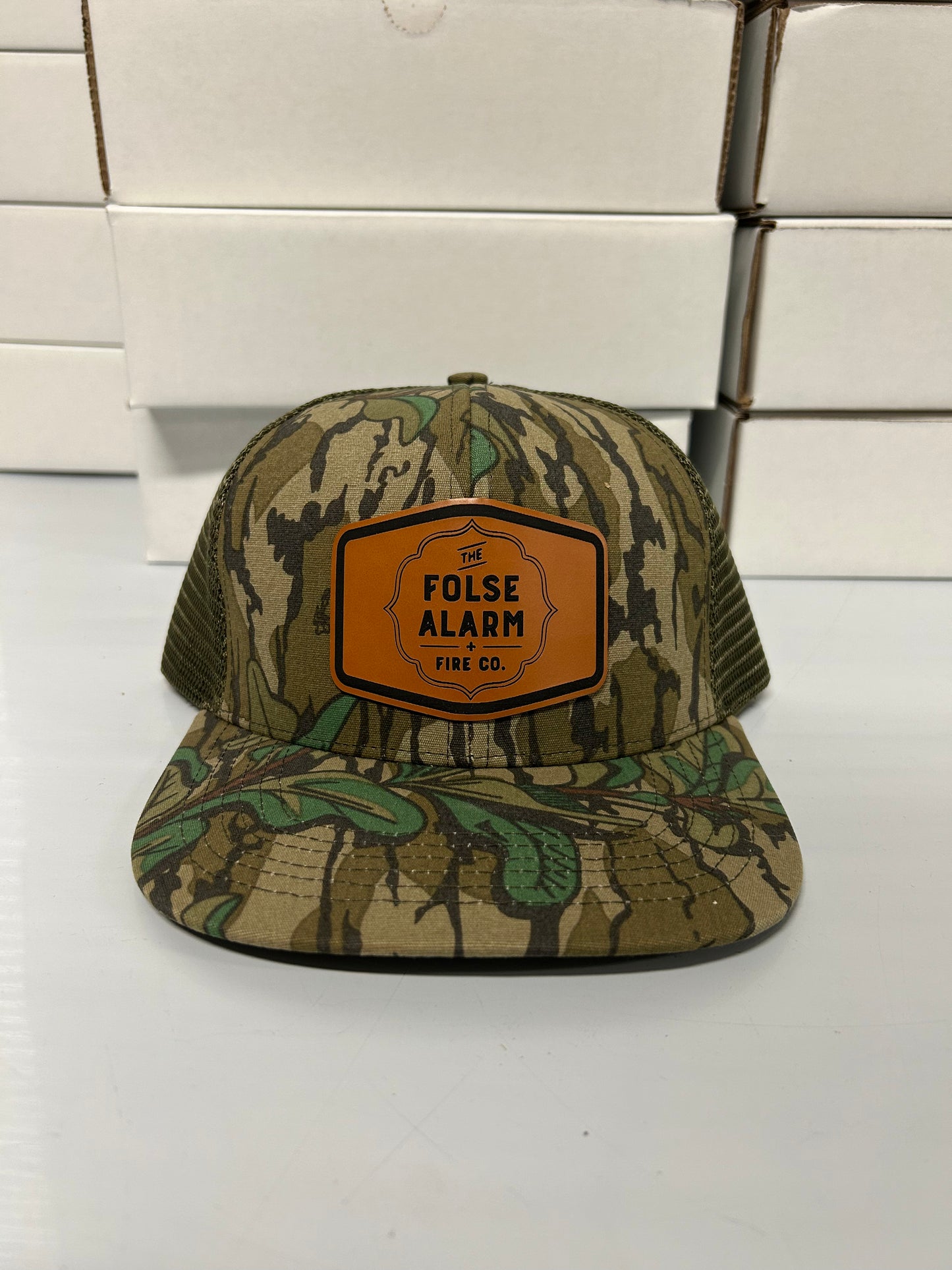 Folse Alarm Leather Patch Hat