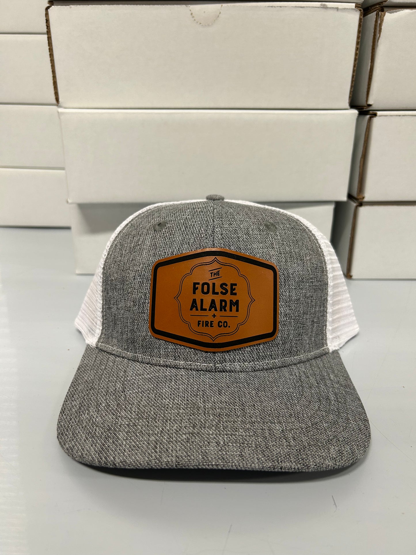 Folse Alarm Leather Patch Hat